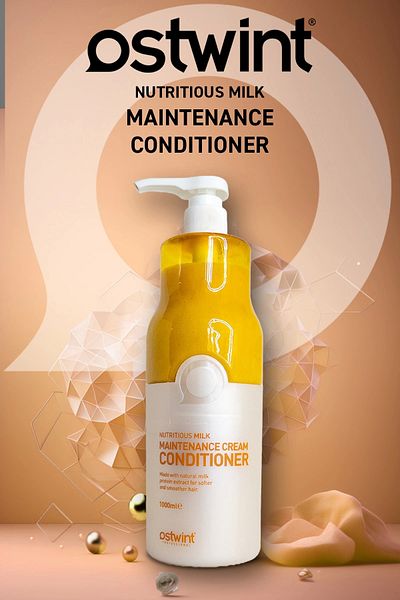 Ostwint 1000ml Milk Protein Conditioner - Nourishing, Intense Moisturizing, Repairing, Extra Soft and Shiny Hair
