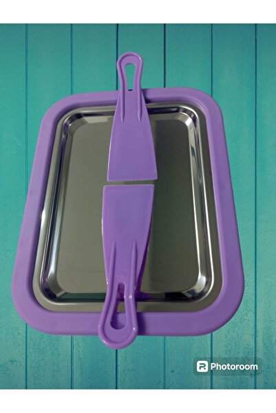 EMBazaar Household Fruit Milk Ice Cream Making Pan Apparatus with Spatula Ice Cream Pan