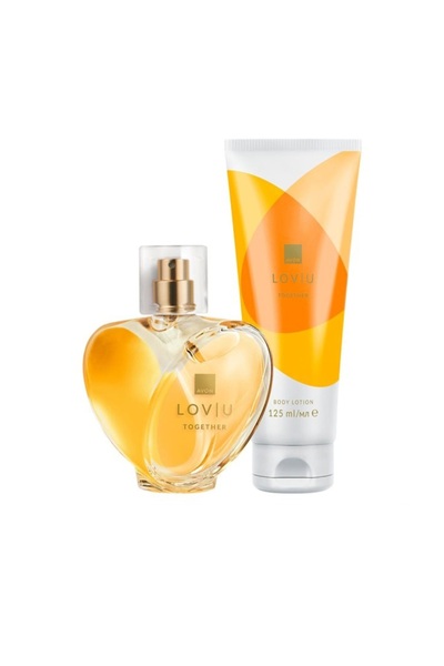 AVON Lov U Together EDP 50ml Kadın Parfüm Seti