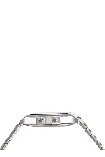 Casio ساعة رقمية مقاومة للماء للرجال A159WA-N1DF - 33 مم - فضي