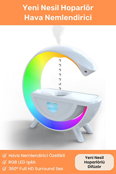 Noriyen Perfect Ambiance RGB LED Işıklı Hava Nemlendirici Oda Buhar Makinesi ...