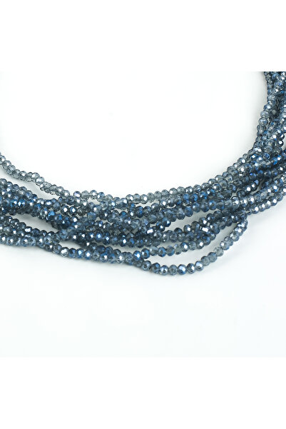 yfhobi 1 Dizi (145-155 Adet) - 2 mm Yassı Kristal Cam Boncuk Dizisi Kaplama Ş...