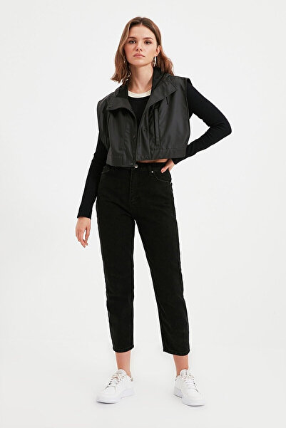 kleshus Hsn Sista Lya Julia Μαύρο Mom Jeans Ψηλόμεσο Παντελόνι Boyfriend Νέα ...