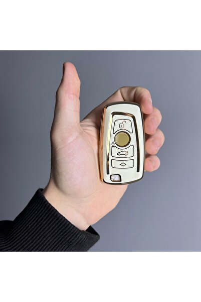 LUXE AKSESUAR Θήκη BMW Smart Case - 4 κουμπιά από νανοσιλικόνη, συμβατή με λε...