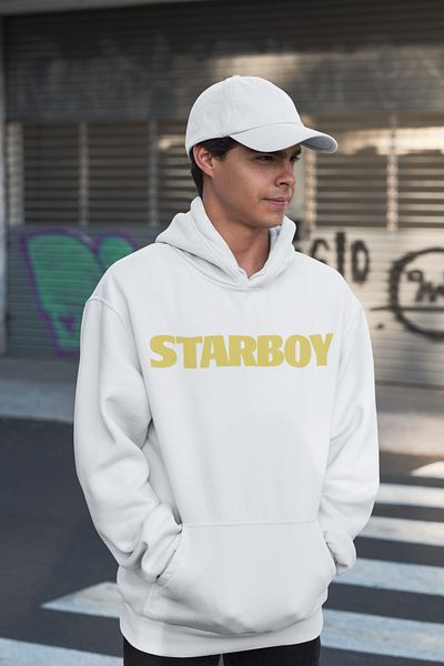 SEVBANO The Weeknd Printed Unisex Oversize Design Singer Starboy Hoodie