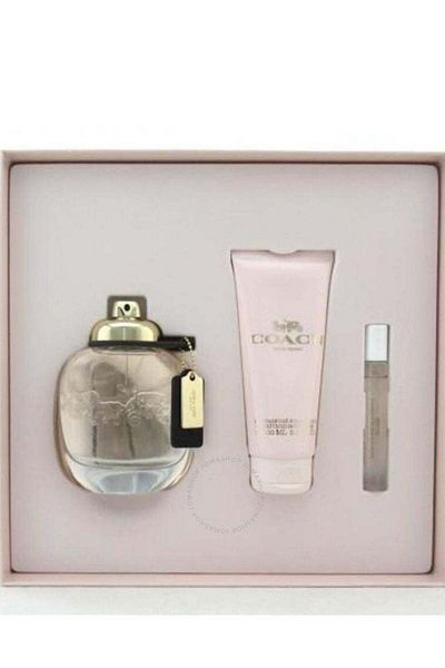 Coach New York Set (Eau de Parfum 90 ml + 7.5 ml + 100 Body Lotion) 90ml+7.5ml+100ml