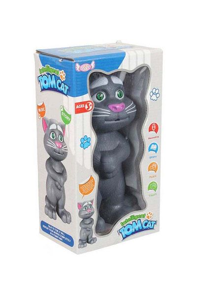 Generic Intelligent Tom Cat for Kids - Grey 31.6cm