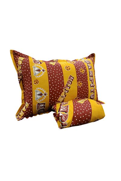 Hayal çeyiz Yellow Red Single Fitted Sheet Set Fan