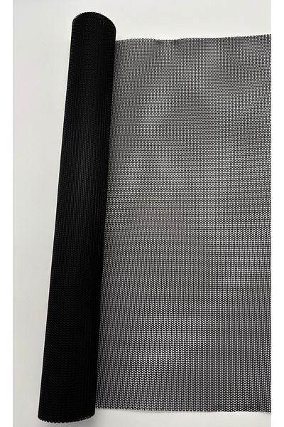 kumasfabrik 150 X 50 cm Διχτυωτό ύφασμα / Ύφασμα τσάντας παραλίας / Ύφασμα τσάντας αγορών - μαύρο