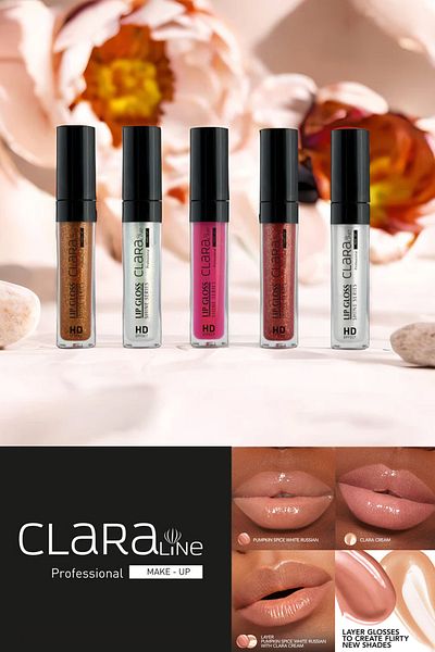 Clara Line Lip Gloss 502 SWEET PEACH