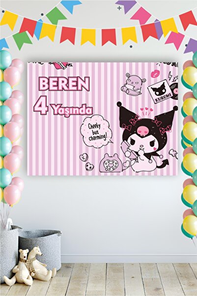 Grafikup İsme Özel Doğum Günü Duvar Sticker - Doğum Günü Konsepti