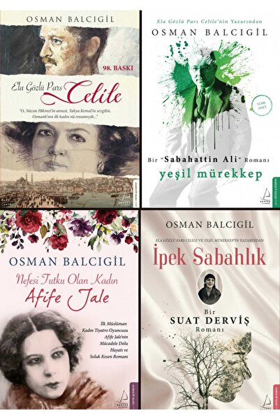 Destek Yayınları Osman Balcıgil Biyografik Romanlar Seti