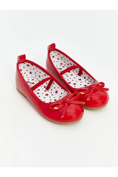 LC Waikiki Lcw Steps Baby Girl Ballerinas with Bow Detail