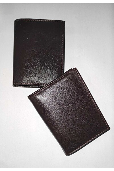 firdevsi hobi Πορτοφόλι από γνήσιο δέρμα κάθετο με 20 διαφανείς θήκες για κάρτες