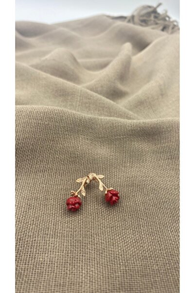 SURA SILVER GÜL MODEL 925 ROSE GÜMÜŞ KÜPE