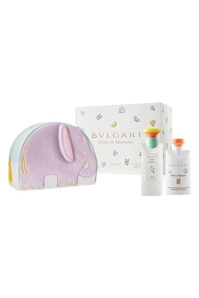 Bvlgari Petits Et Mamans Eau De Toilette Toiletry Pouch Set 100+75ml