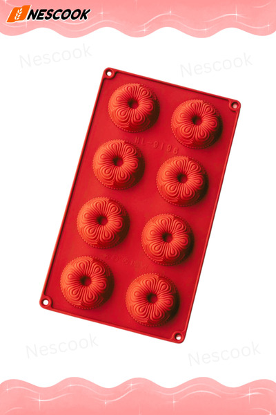 Neskuk Chocolate, Pastry, Muffin, Cake Mold, Silicone Molds, Halva Mold, Silicone Cake Mold