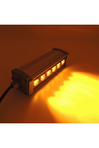 Ledmira 30 Cm (9W) Amber Rengi Wallwasher Duvar Boyama, Ağaç Boyama, Cami Ve Minare Aydınlatma (AMBER)