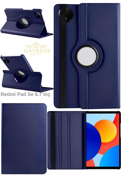 Hatreds Xiaomi Redmi Pad Se 8.7 Case 360 ​​Degree Rotatable Stand Tablet Case