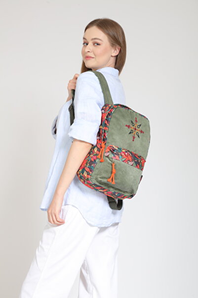 Mona Etnik Otantik Etnik Bohem Nakışlı Sırt Çantası