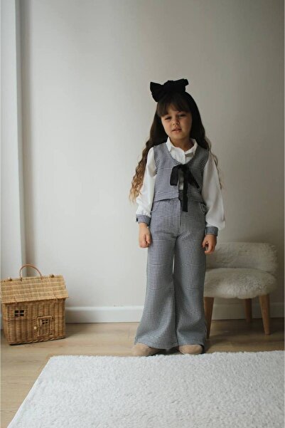 Ribbon kids Checkered Set of 3