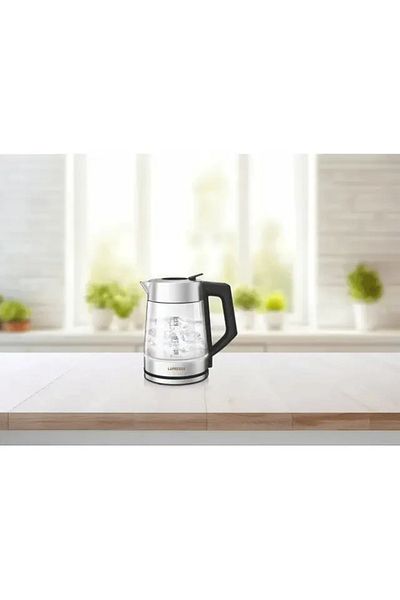 Lepresso 1.7L Glass Kettle 2200W - Black