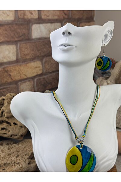 SEDEF TAKI Kolye ve küpe takım