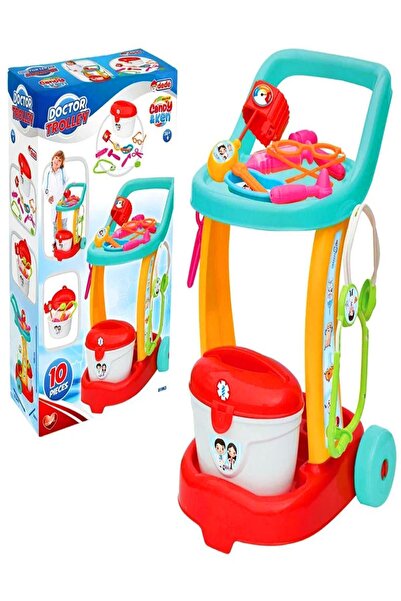a v d a Dede Doktor Servis Arabası Candy & Ken 10 Parça