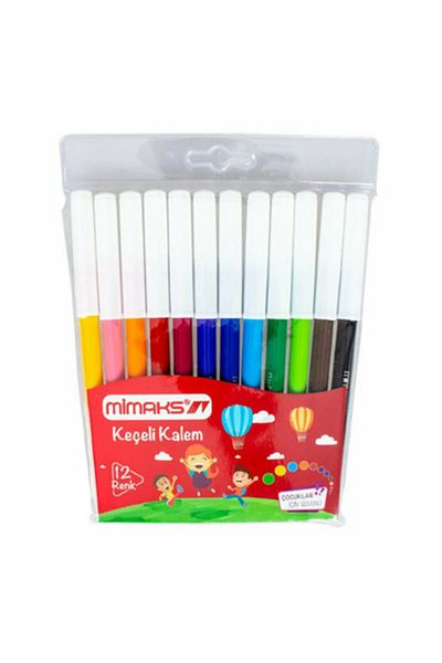 Mimaks 12 Color Felted Pen No:2