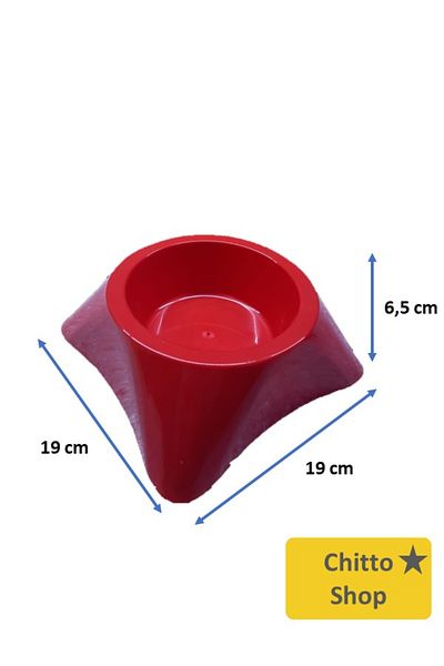 KRT Cat / Dog Food and Water Container with Single Chamber (Large Size)