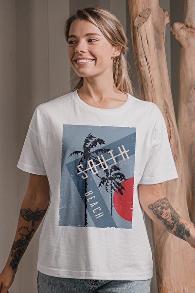 MYADA Premium South Beach Štampano majica 12584