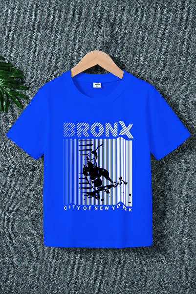 MYADA Tricou premium pentru copii cu imprimeu New York - Bronx 22505
