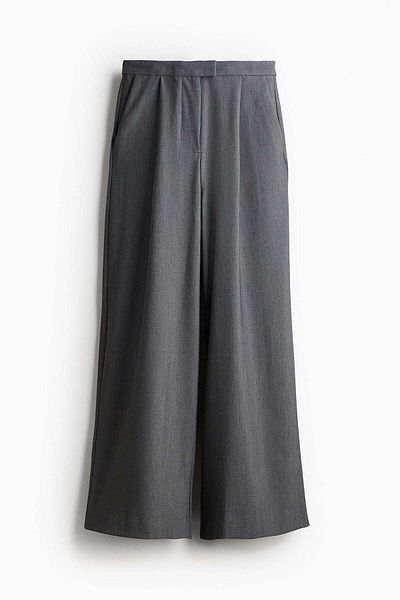 H&M Wide twill trousers