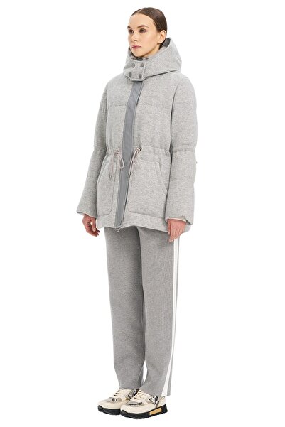 UTOPIAN Kapüşonlu Bel Lastikli Mont