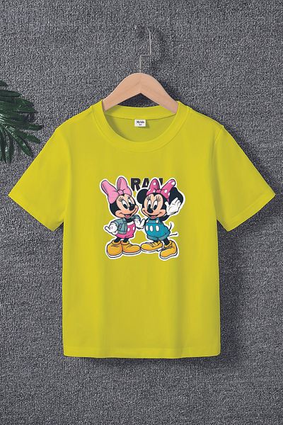 MYADA Tricou pentru copii cu imprimeu Miki Brothers 22540