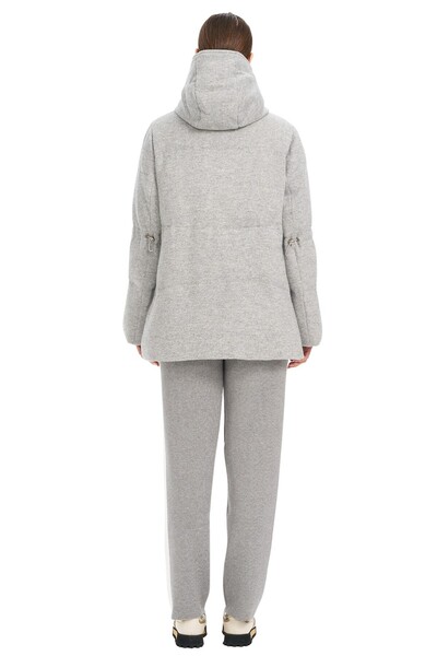 UTOPIAN Kapüşonlu Bel Lastikli Mont