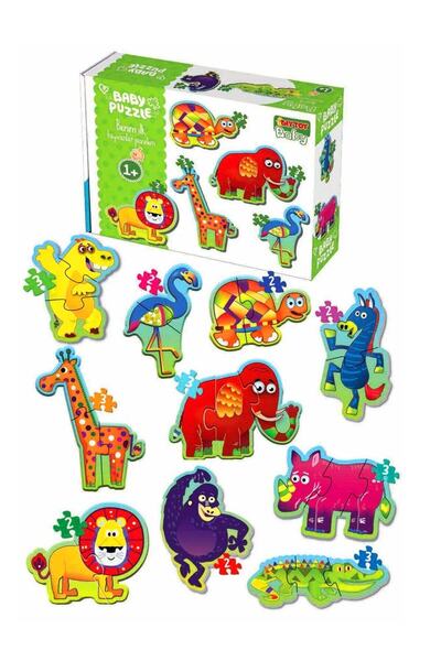 a v d a Orman Hayvanları Baby Puzzle & Ilk Bebek Puzzlem