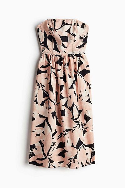 H&M Cotton bandeau dress
