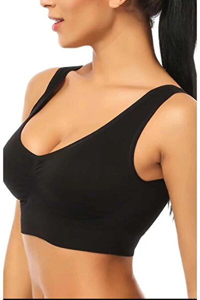 cottony.store Черно корсетно бюстие за увеличаване на бюста, основа за предотвратяване на наранявания, дебел анкар