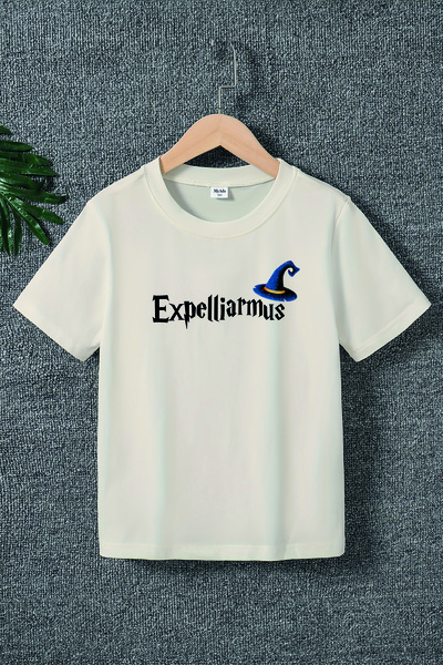 MYADA Παιδικό μπλουζάκι Premium Expelliarmus Hat printed 22581