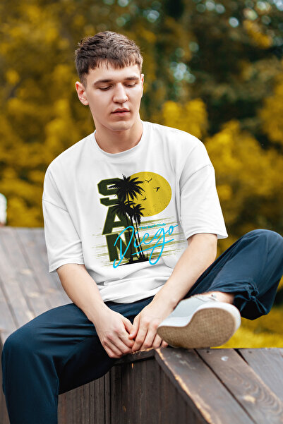 MYADA Tricou premium cu imprimeu San Diego 12579