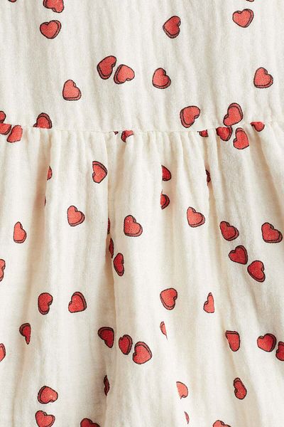 H&M Cotton muslin dress