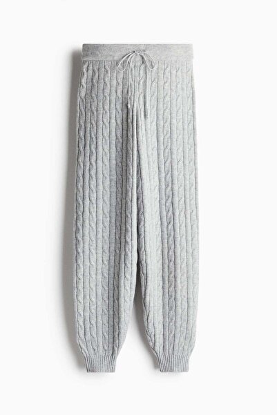 H&M Cable-knit joggers