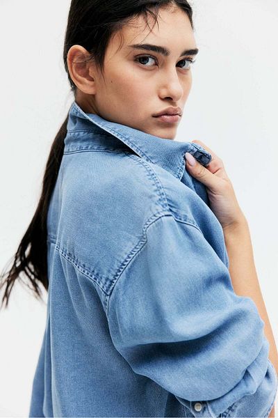 H&M Lyocell denim shirt
