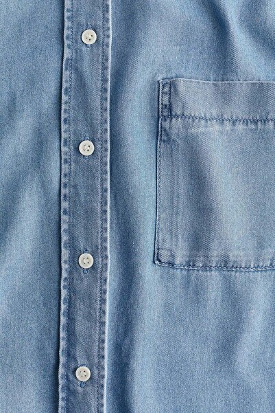 H&M Lyocell denim shirt