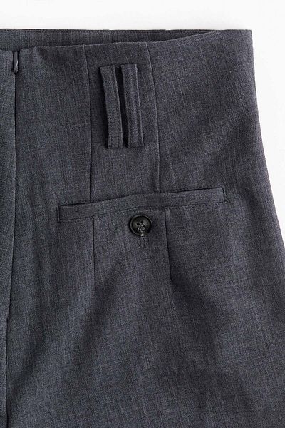 H&M High-waisted mini shorts