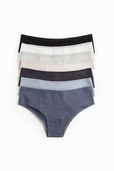 H&M 7-pack cotton hipster briefs