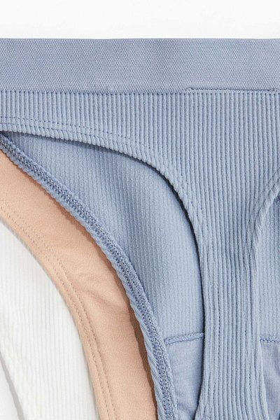 H&M 5-pack seamless thong briefs