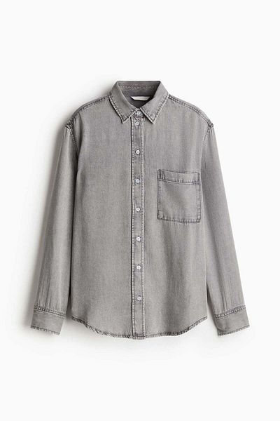 H&M Lyocell denim shirt