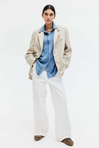 H&M Lyocell denim shirt